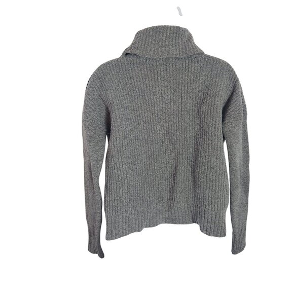 Jason Wu Womens Gray Wool Turtleneck Sweater XS - Picture 8 of 9